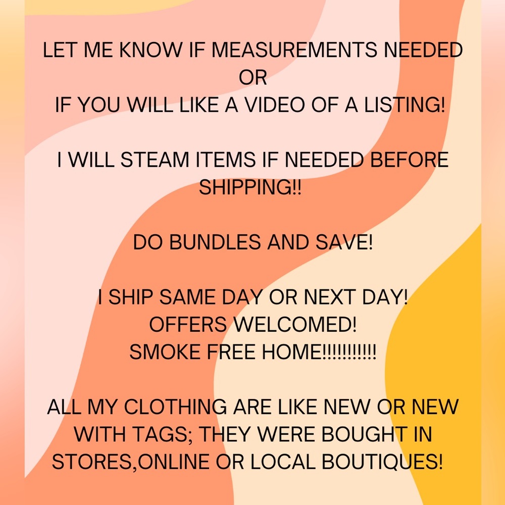 Meet your Posher, Frances!!! Do bundles and save!!!